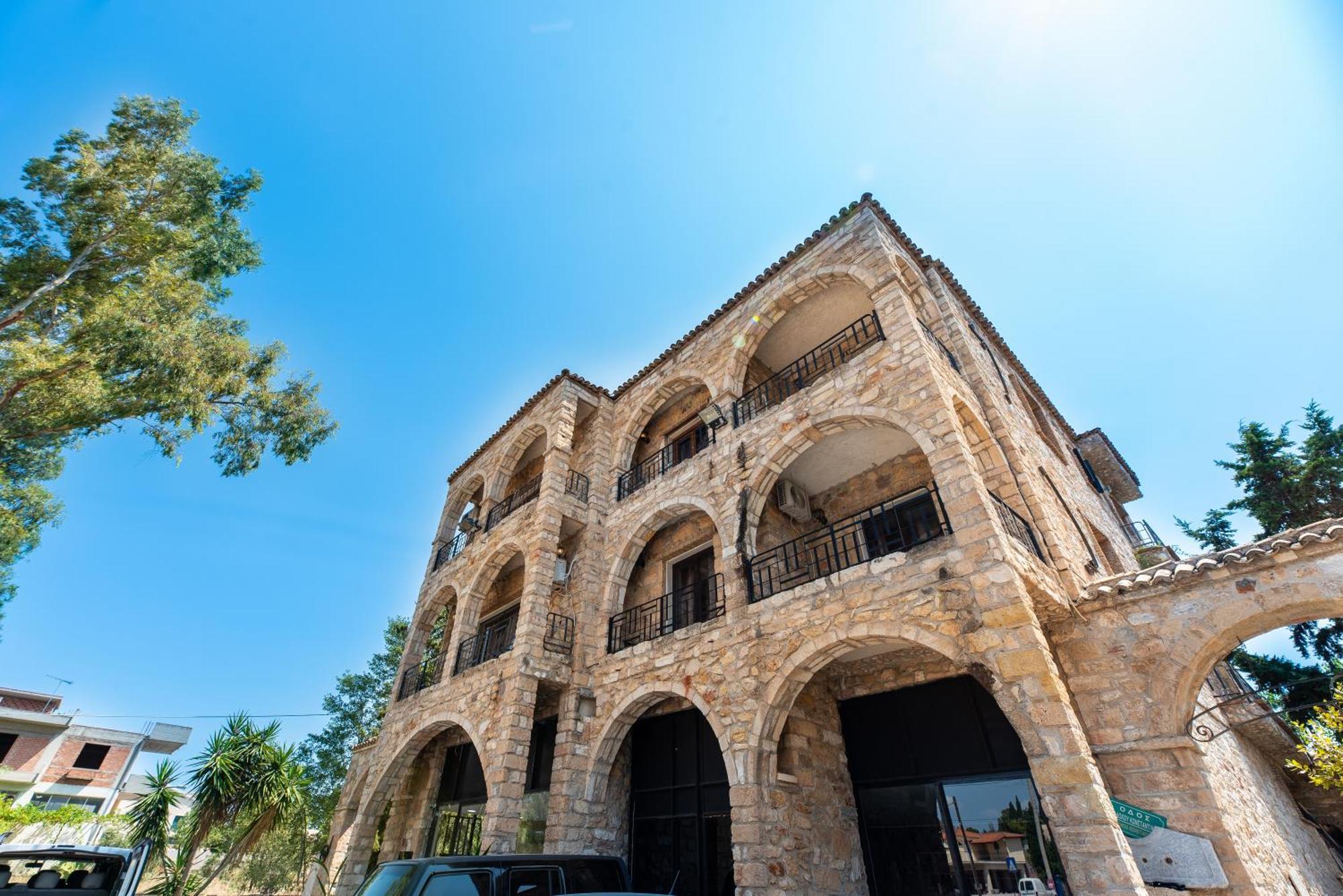 Stone Palace Hotel Near Athen'S Airport Free Shuttle From And To Athen'S Airport Spata  Exterior photo